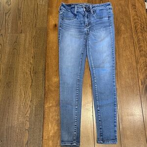 American Eagle Outfitters Blue Skinny Jeans